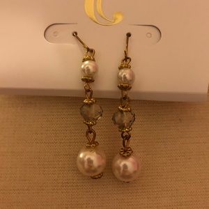 Pink Pearl earrings